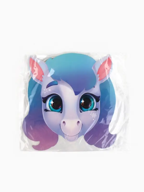 Маска карнавальная Маска карнавальная "Лошадка радужная"