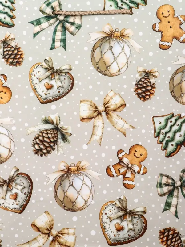 Пакет подарочный новогодний ламинированный, «Набор Новогодних игрушек» , 26×12×32 см Пакет подарочный новогодний ламинированный, «Набор Новогодних игрушек» , 26×12×32 см