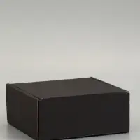Коробка самосборная, черная, 18 х 18 х 8 см,