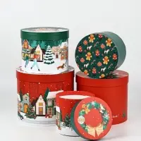 Набор подарочных коробок  5 в 1 «Город», 13  х 14– 19.5  х 22 см