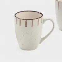 Набор кружек Доляна &laquo;Скандинавия&raquo;, 350 мл, 2 шт., керамика, бежевый