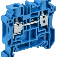 ARMAFIX Колодка клеммная CY6BU винтовая 6мм2 проходная синяя Ex IEK