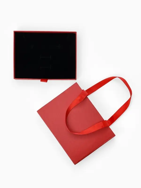 Набор коробочек подарочных 6 шт. под набор &laquo;Премиум&raquo;, 12&times;16, красный