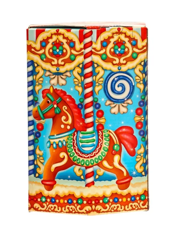 Подарок в картонной упаковке ПРЯНИЧНАЯ КАРУСЕЛЬ 1000 гр