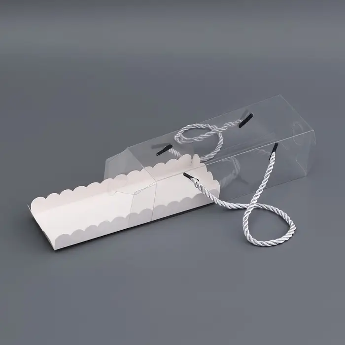 Коробка под рулет, белая 18.5&times;6.5&times;6.5 см