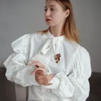 Брошь &laquo;Цветочная лоза&raquo;, цвет золото