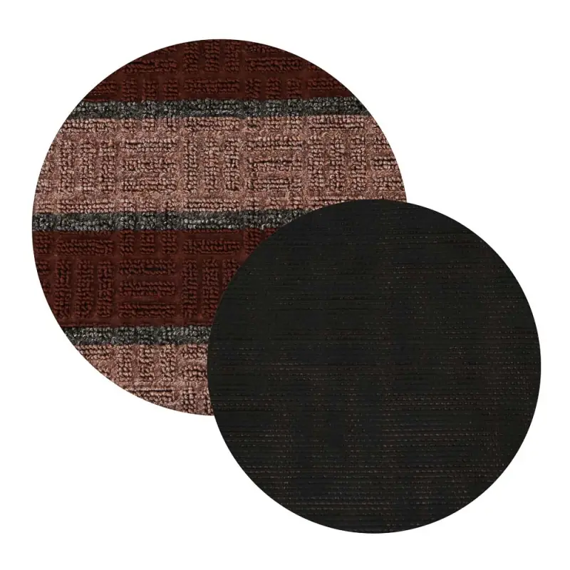 Коврик придверный тм VETTA Folk, ворсовый с резиновой каймой, 45x75см, 3 дизайна