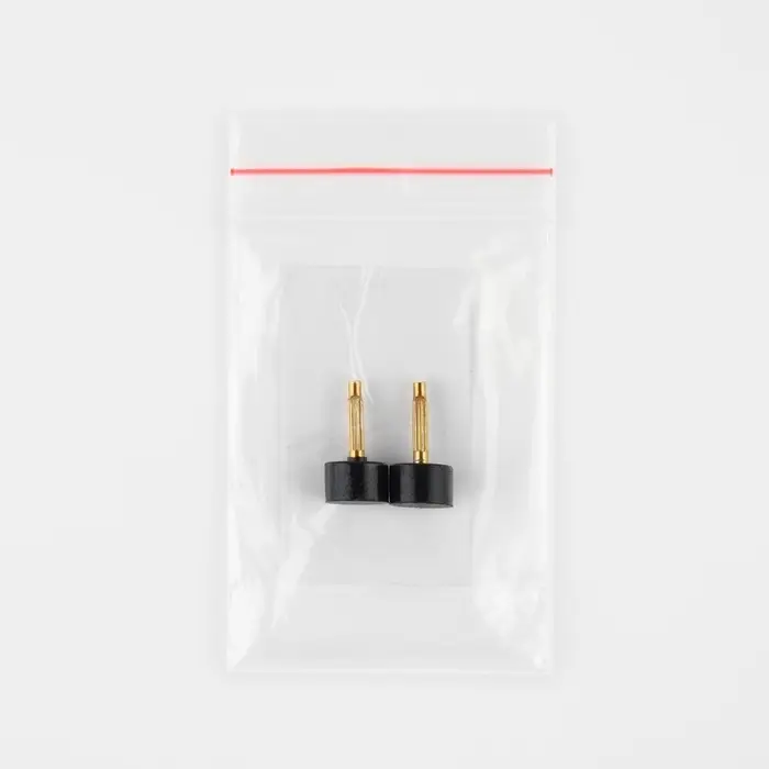 Набойки для каблуков, d=10×6 мм, 2 шт., чёрные