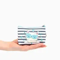 Кошелёк детский Cat style, монетница, на молнии 10.5&times;2.5&times;8 см, МИКС