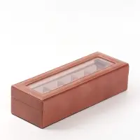 Шкатулка под часы &laquo;Гладкость&raquo;, 6 отделений, 31&times;11&times;7.5 см
