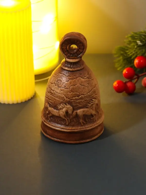 Колокольчик  Колокольчик "Кони" 7х7х11 см