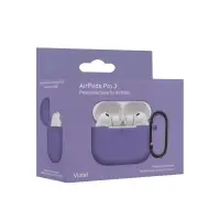 Чехол для AirPods Pro 3 с карабином №6 Violet