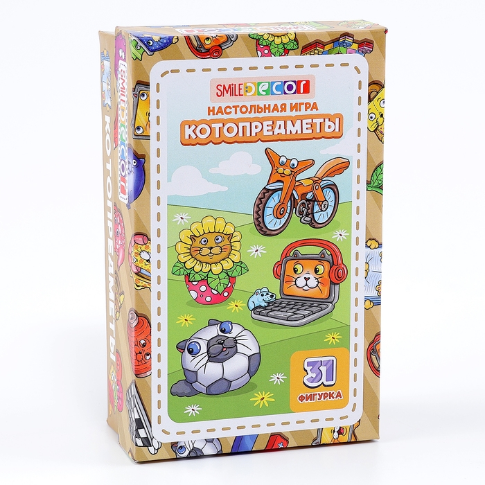 Настольная игра «Котопредметы» Настольная игра «Котопредметы»