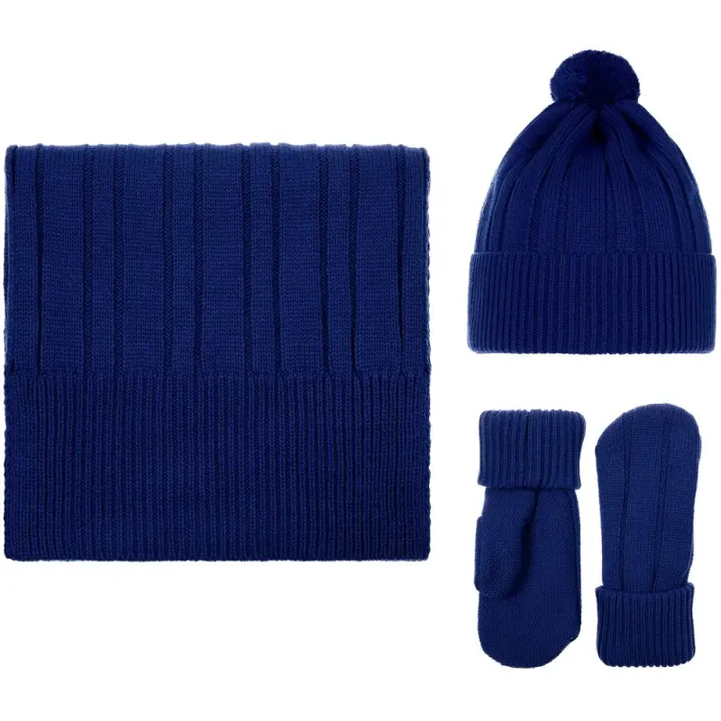 Набор Knit Beat, темно-синий