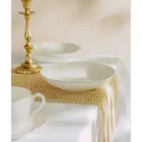 Тарелки глубокие SL Home &laquo;Каскарон&raquo;, 700 мл, d=20 см, набор 2 шт., костяной фарфор, белые