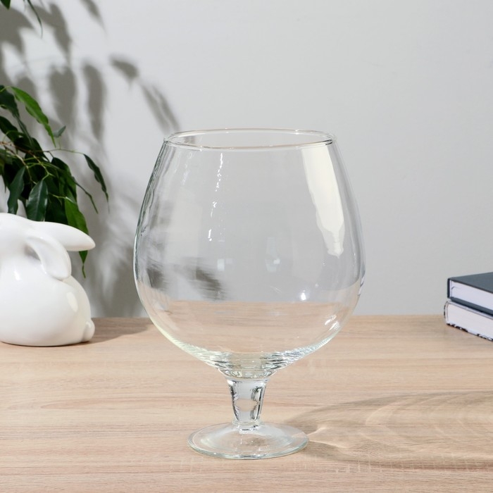 Ваза-Бокал  Ваза-Бокал "Роджер" d=13см, h=24,5х17 см средняя (1682)