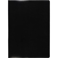 Еженедельник недатированный черный,кожа,A4 64л,Br.V.PROFY 3-098/02