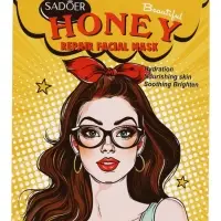 Маска тканевая восстанавливающая для лица с экстрактом меда, 25 г