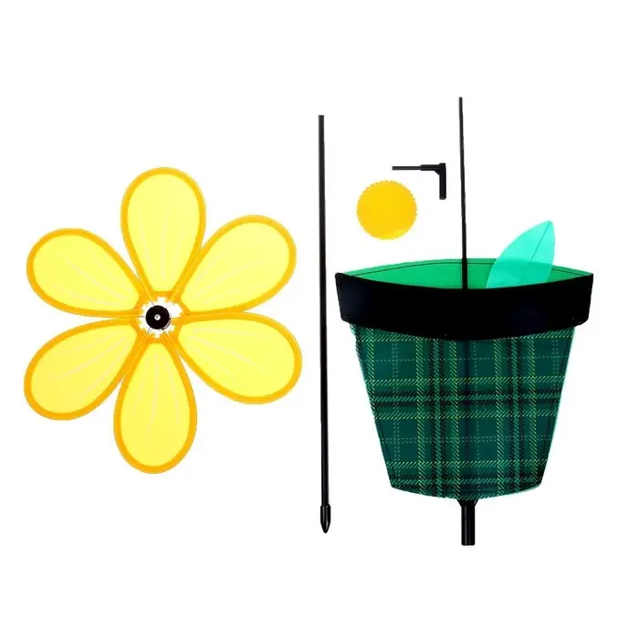 Ветерок «Цветок в горшке», цвета МИКС Ветерок «Цветок в горшке», цвета МИКС