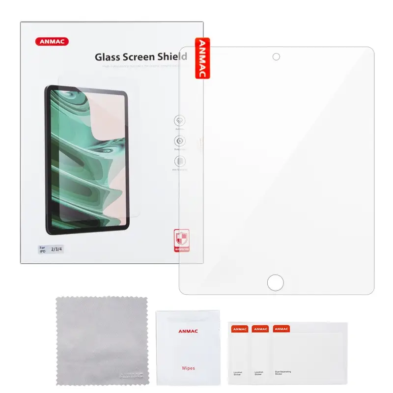 Защитное стекло для iPad 2/3/4 0.3mm 2.5D ANMAC