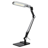 Светильник настольный ЭРА NLED-497-12W-BK светодиодный на струбцине, черный