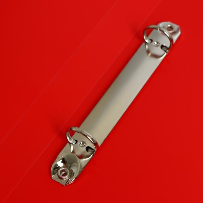 Папка на 2 кольцах А4, Calligrata, 18 мм, 500 мкм, красная, МИКС Папка на 2 кольцах А4, Calligrata, 18 мм, 500 мкм, красная, МИКС