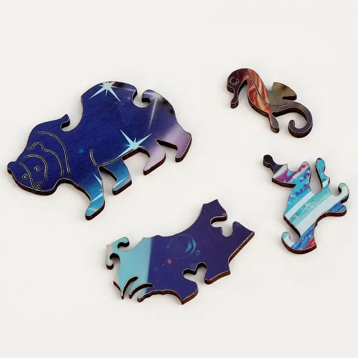 Пазл фигурный &laquo;Сказки Вселенной&raquo; с кулоном на руку, 162 детали