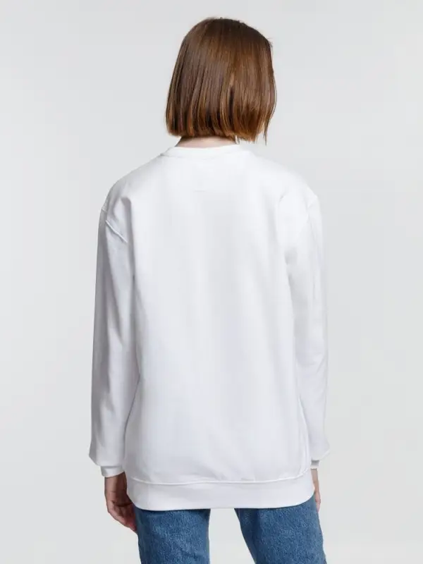 Свитшот унисекс Columbia, белый, размер XS Свитшот унисекс Columbia, белый, размер XS