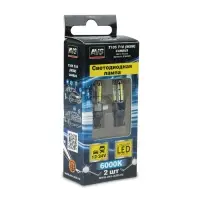 T105 T10/белый/ (W2.1x9.5d) CANBUS 27SMD 4014, блистер 2 шт.