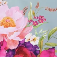 Пакет подарочный "Цветочный комплимент" ламинированный 18 х 22,3 х 10 см