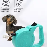 Рулетка малая эконом, 3 м, до 18 кг, зелёная