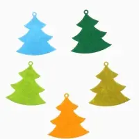 Набор ёлочных украшений &laquo;Ёлочки&raquo;, арома, 5 шт., МИКС