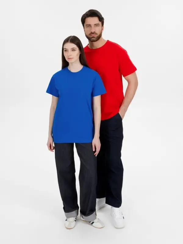 Футболка унисекс T-Bolka 180, ярко-синяя, размер XS Футболка унисекс T-Bolka 180, ярко-синяя, размер XS