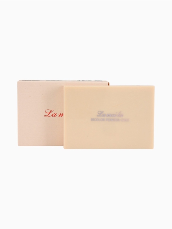 Пудра пресованная двухцветная  LAMEILA тон 1 Пудра пресованная двухцветная  LAMEILA тон 1