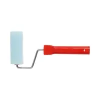 Валик ЛОМ, поролон, 100 мм, рукоятка d=6 мм, D=16 мм, 2 запасных шубки