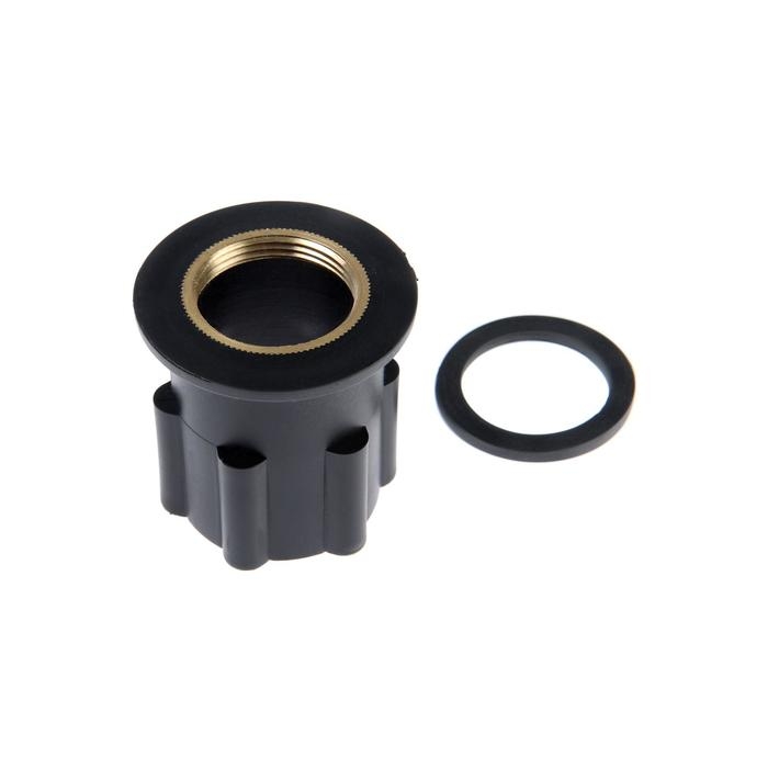 Cмеситель для кухни Cмеситель для кухни "Эверест" B59-0259, однорычажный, высокий излив, коричнево-бежевый