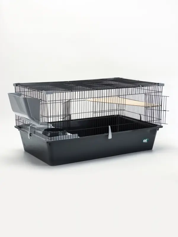 Клетка для шиншилл &laquo;Пижон&raquo; №11, складная, 80&times;50&times;46 см, серая