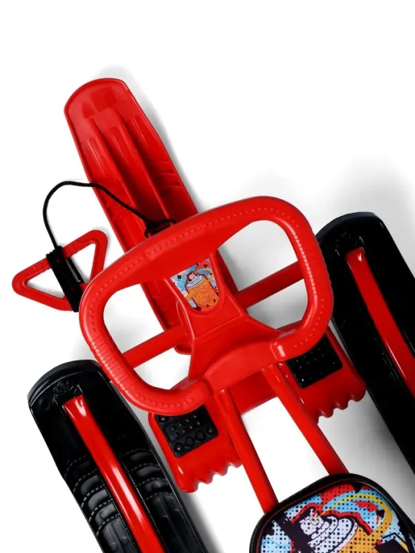 Снегокат &laquo;Тимка спорт 2 +&raquo; с граффити, красный, ТС2+/GR Nika Kids