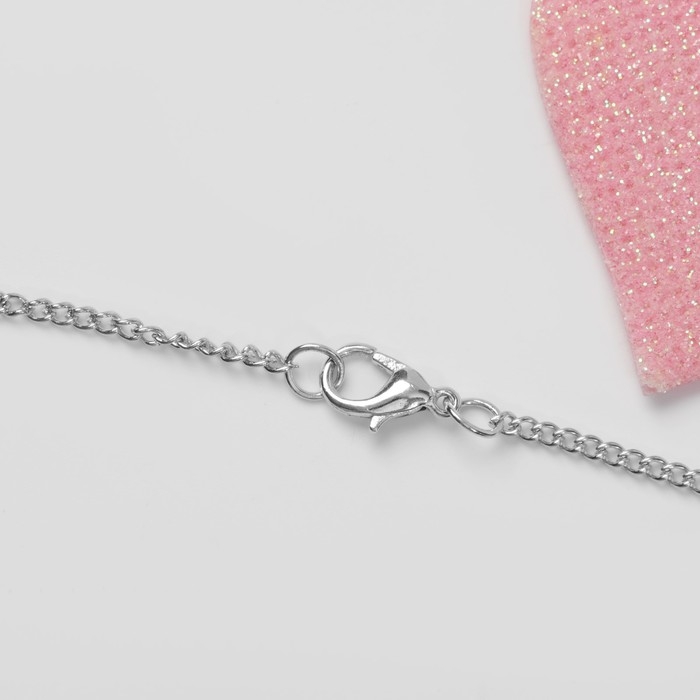 Кулон детский «Выбражулька» котёнок, цвет серый в серебре Кулон детский «Выбражулька» котёнок, цвет серый в серебре