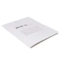 Скоросшиватель Calligrata «Дело», 300 г/м², белый, немелованный, до 200 л