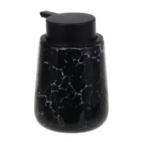 VETTA Дозатор для жидкого мыла, 320 мл, 13x9x9 см, керамика, "Космос", мрамор черный
