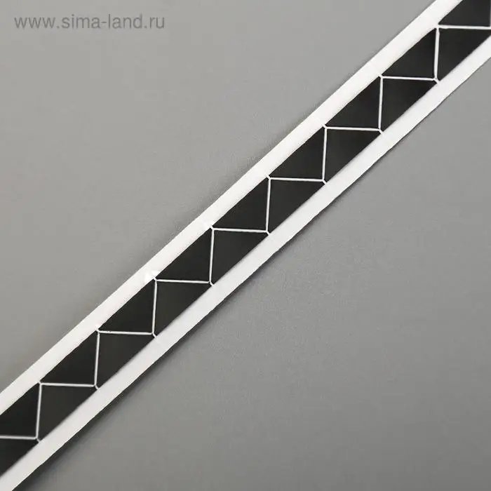 Набор уголков с кармашком для фотографий 250 уголков "Чёрные" 2мх1,6 см, в коробке