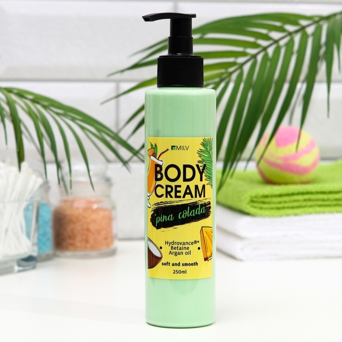 Крем для тела Milv, пина колада, 250 мл Крем для тела Milv, пина колада, 250 мл