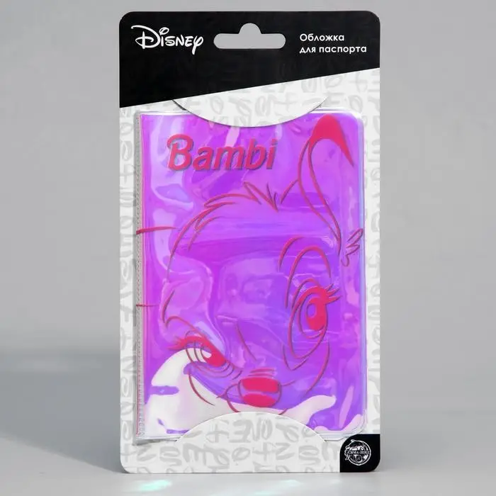Обложка для паспорта "Bambie", Disney