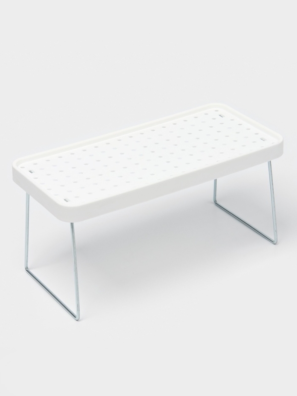 Складной столик-поднос  Складной столик-поднос "Макард" 29х14х2 см, цвет белый/серый