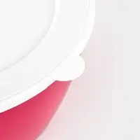 Чаша с крышкой ПластоС, 3 л, пластик, d=23 см, МИКС