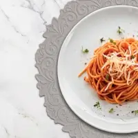 Набор салфеток сервировочных на стол Доляна, 2 шт., 38&times;38 см, серый