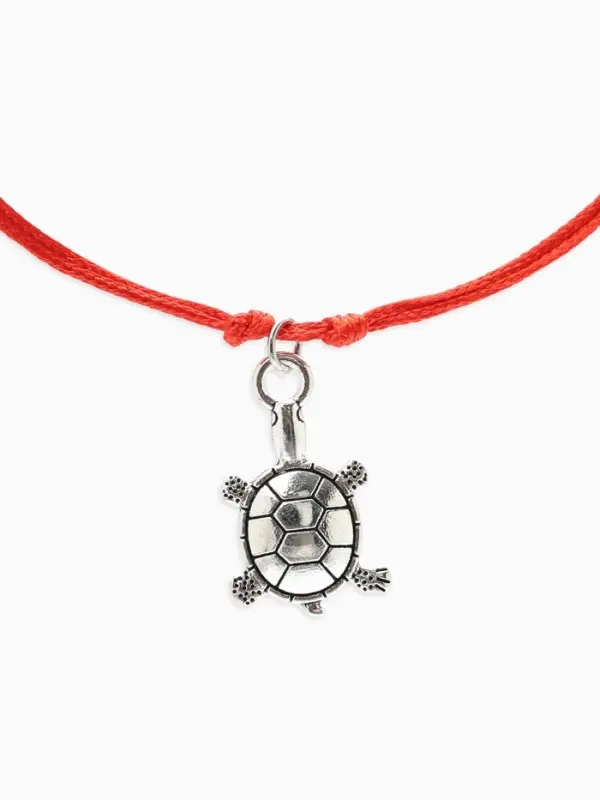 Браслет-оберег &laquo;Став&raquo;, амулет на богатство, черепаха, цвет серебро, 8 см