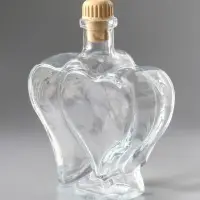 Ваза - бутылка декоративная &laquo;Фрида&raquo;, для песочной церемонии, 13.3&times;7&times;16.5 см, 500 мл