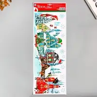 Декоративная наклейка статическая Room Decor «Сказочный город», 21×53 см